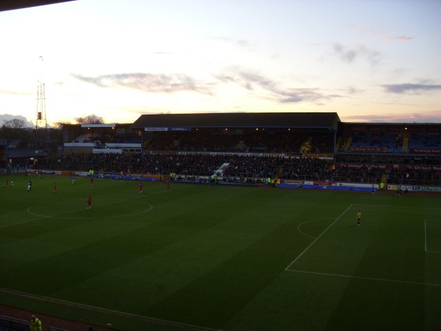 The Main Stand During the Match